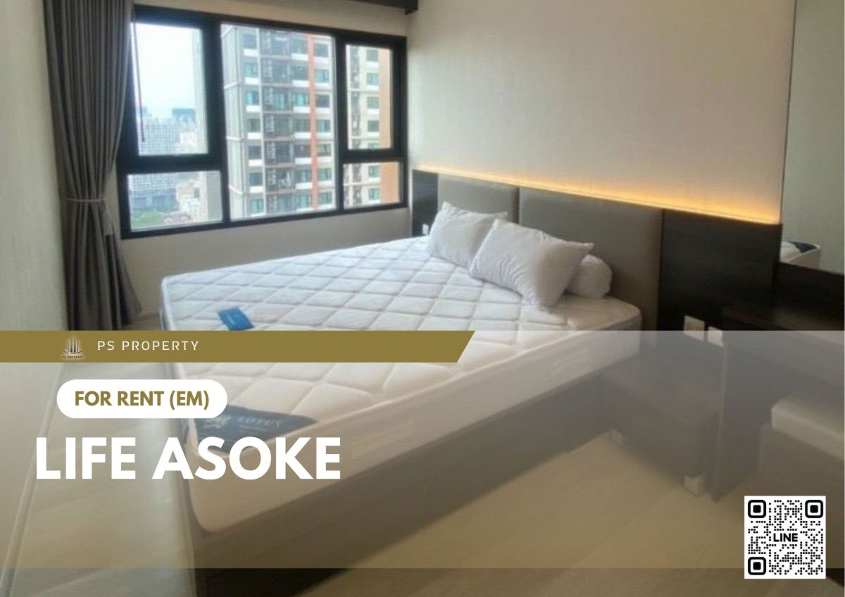 出租✨ Life Asoke ✨ 2房2卫，家具齐全，近MRT