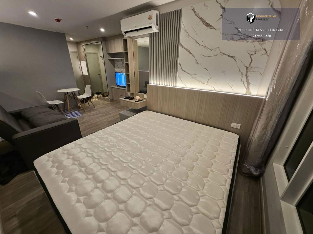 Regent Home Bangna | Just steps from BTS Bangna | Spacious 6-ft king bed | Stunning west-facing river view 🚝ベッド6フィート🛏 | 川ビュー🌅 西向き #2025100712251