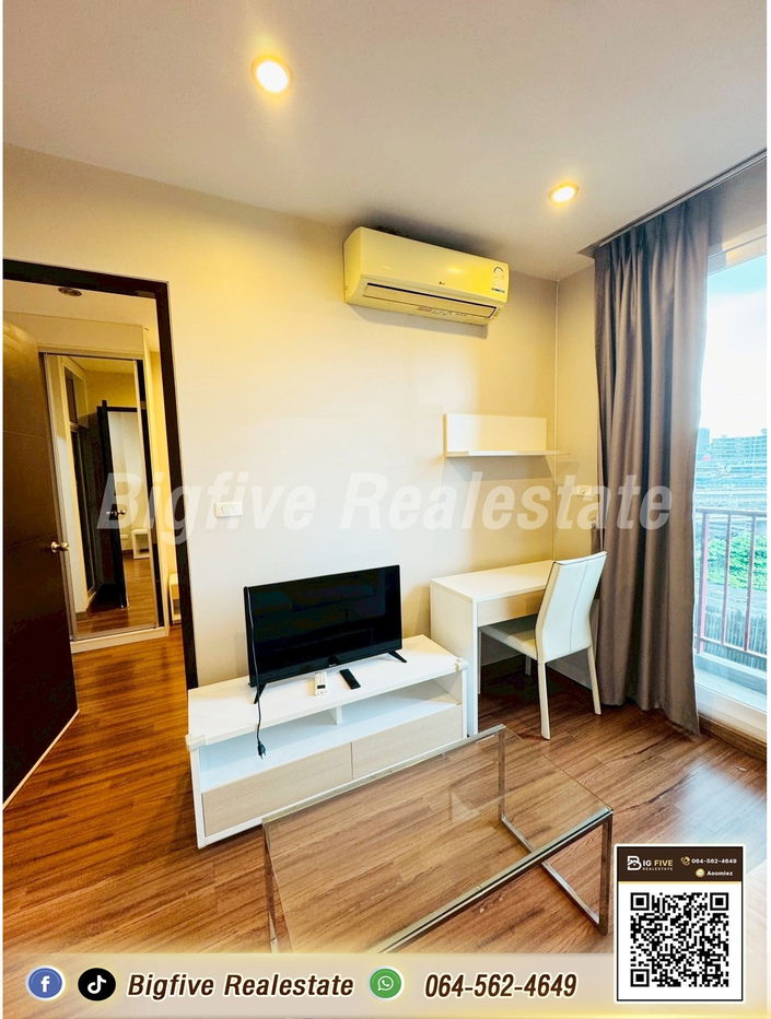 A68-078 Condo for rent at Chrisma Ramintra, 7th floor, fully furnished, ready to move in, near Fashion Island✨