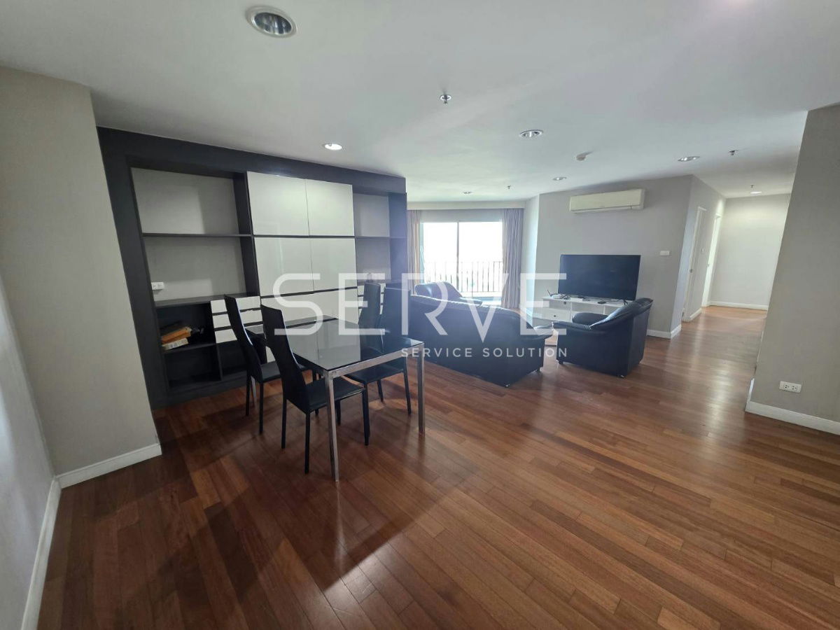 3 Beds with Bathtub Large Room Good Location Close to MRT Phra Ram 9  500 m. and CentralPlaza  @ Belle Grand Rama 9