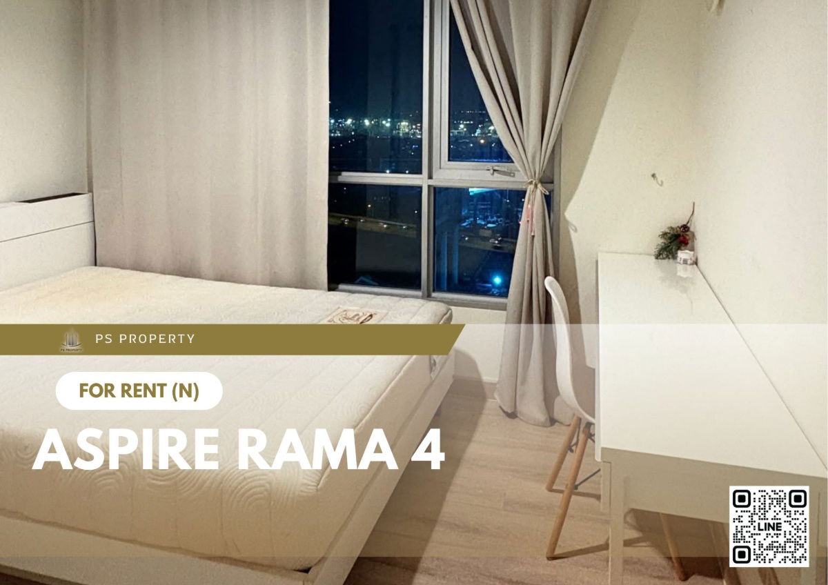 ให้เช่า 📍 Aspire Rama 4 📍 ตกแต่งพร้อมอยู่ ใกล้ BTS เอกมัย