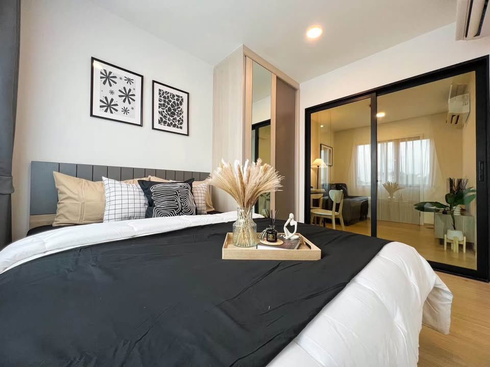 【出租】Condo Chewathai Hallmark Lat Phrao-Chokchai 4 2期，房间漂亮，准备入住，位置好，靠近BTS。