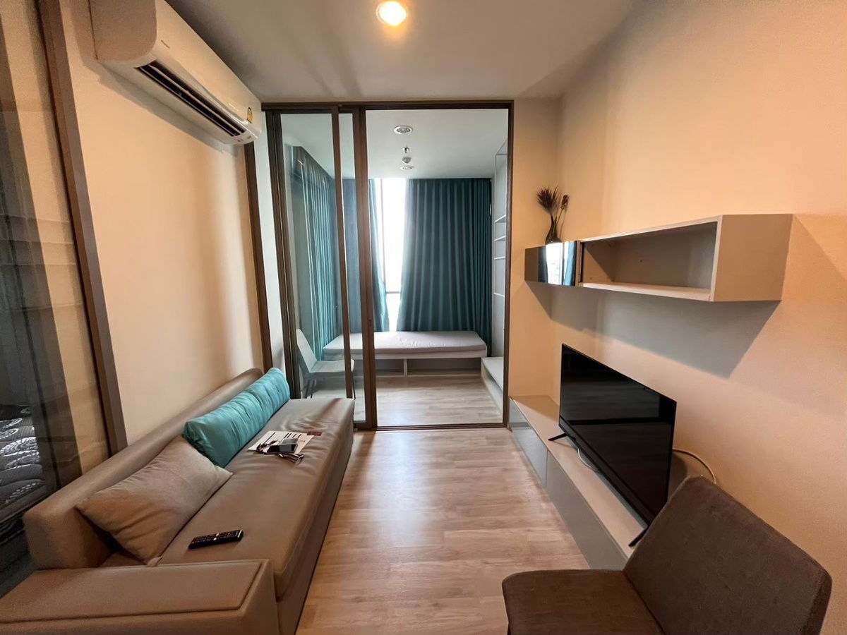 For rent,  Niche Pride Taopoon,1-bed plus 34.5 sqm , floor28 with washing machine)🆔 line: ey_annie