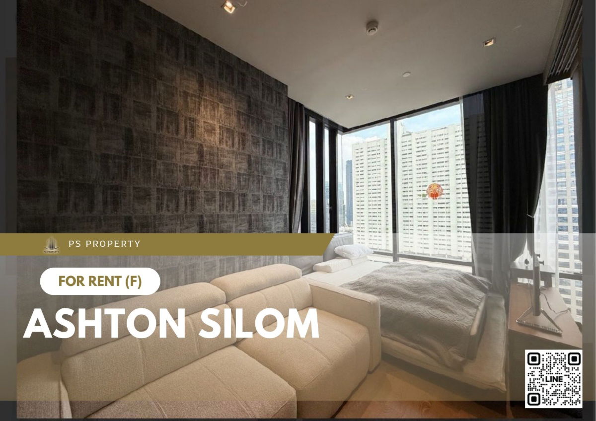 For rent 📍 Ashton Silom 📍 Fully furnished and equipped, near BTS Chong Nonsi