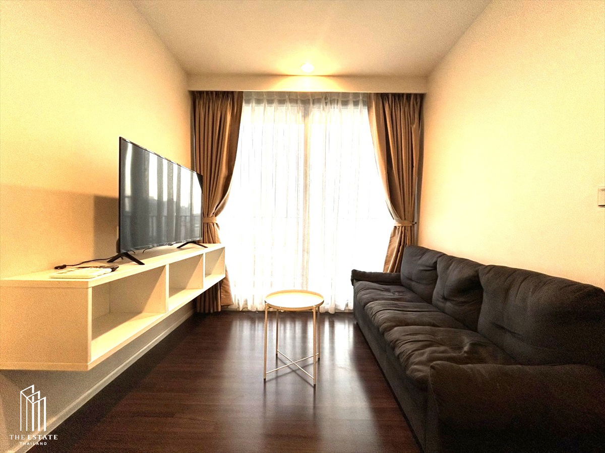 Whizdom Inspire Sukhumvit for rent, corner unit with garden view, 2 bedrooms @ 33,000 baht