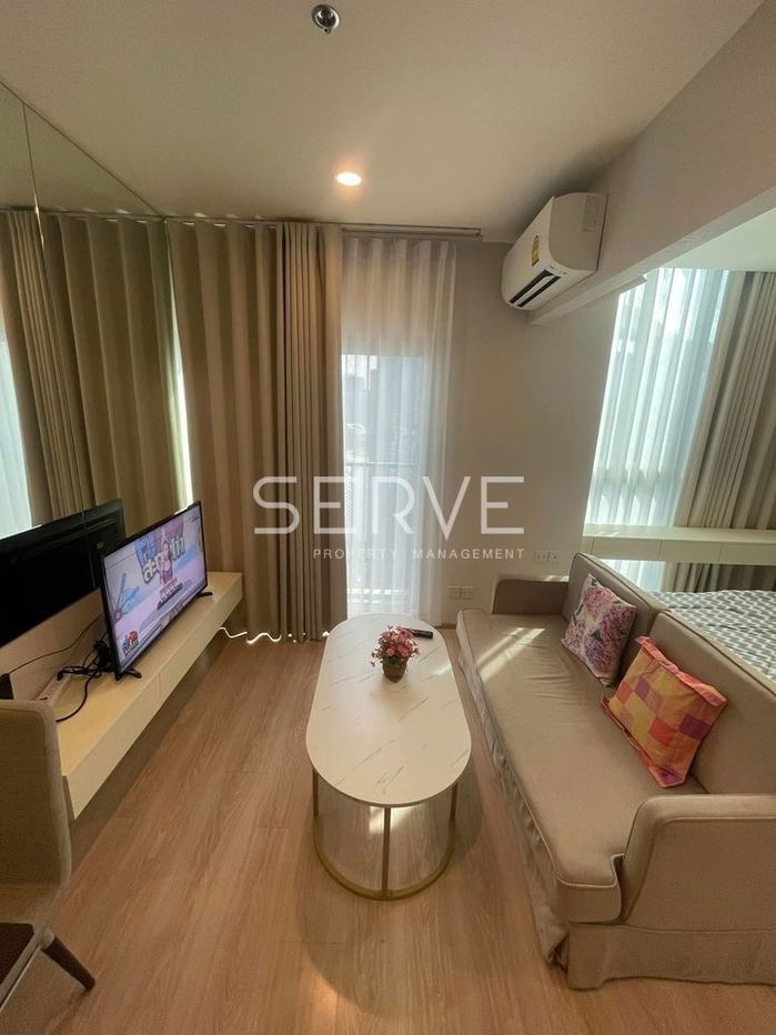 1 Bed Super High Floor Nice Room Fully furnished Good Location Close to MRT Thailand Cultural Centre Station  @  Noble Revolve Ratchada 2
