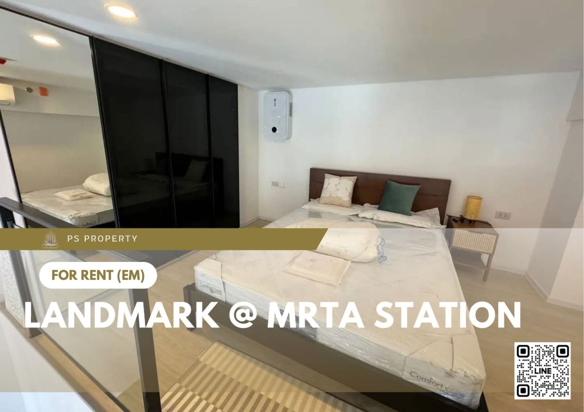 For rent 📍 Landmark @ MRTA Station 📍 DUPLEX room with new furniture and appliances