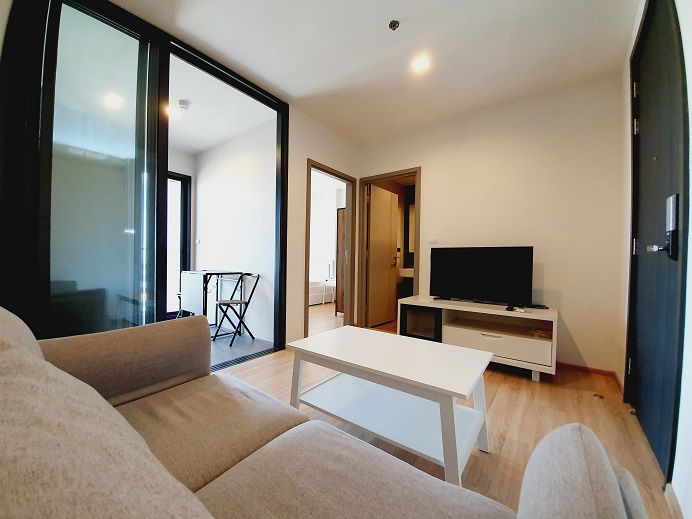 🔥Best deal for rent🔥 Nice view unit on 29th floor, balcony facing east at The Base Garden Rama 9