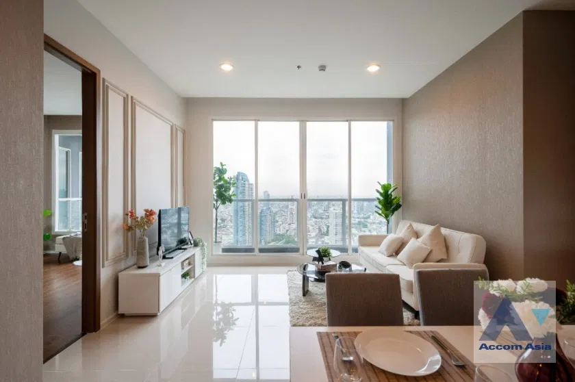 🔼🔽 AccomA 📩 Riverside / River View 2 BR Condominium @Menam Residences (AA41709)