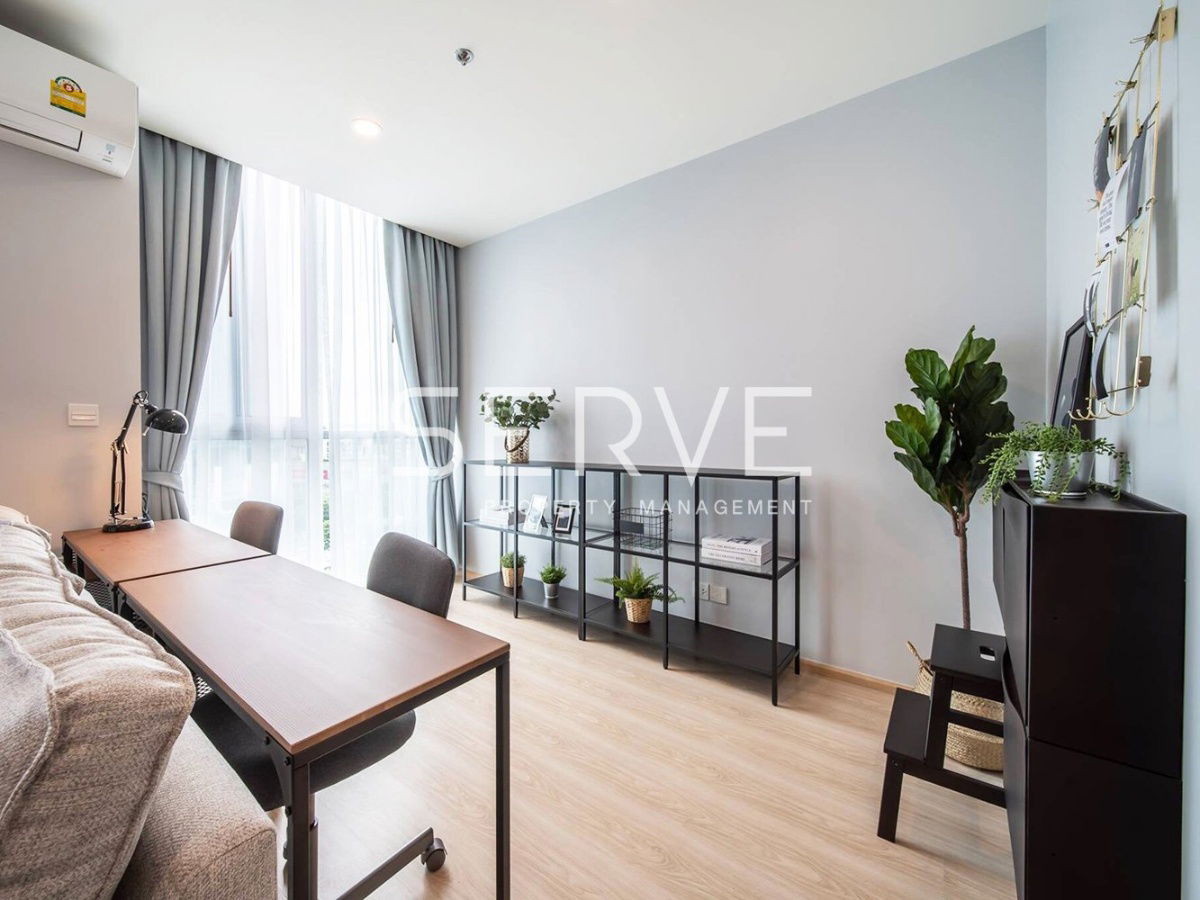 2 Beds Nice Room Fully furnished Good Location Close to MRT Thailand Cultural Centre Station  @  Noble Revolve Ratchada 2