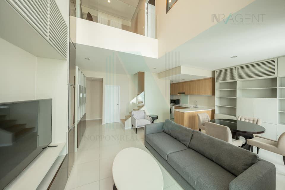 ငှားရန်ရှိသော Condo VILLA ASOKE Building 1, Floor 27, Duplex, Room size 80.00 sqm