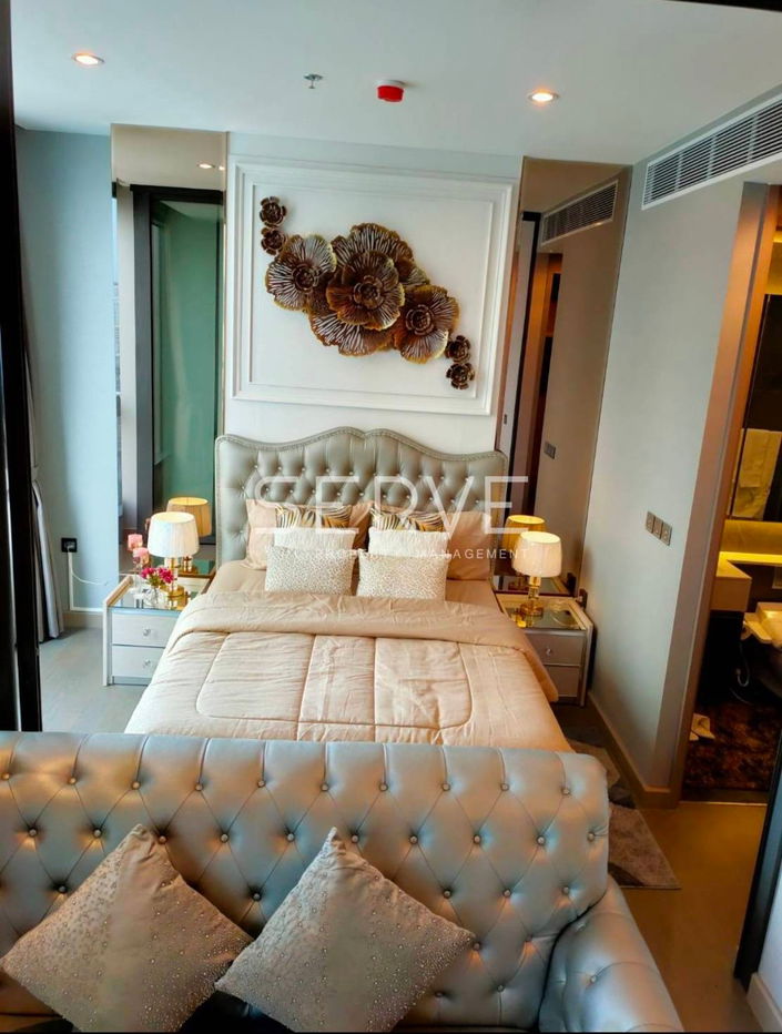 1 床 1 浴室 漂亮的房间 城市景观 豪华品牌 位置优越，靠近 MRT Phetchaburi 站 @ The Esse at Singha Complex