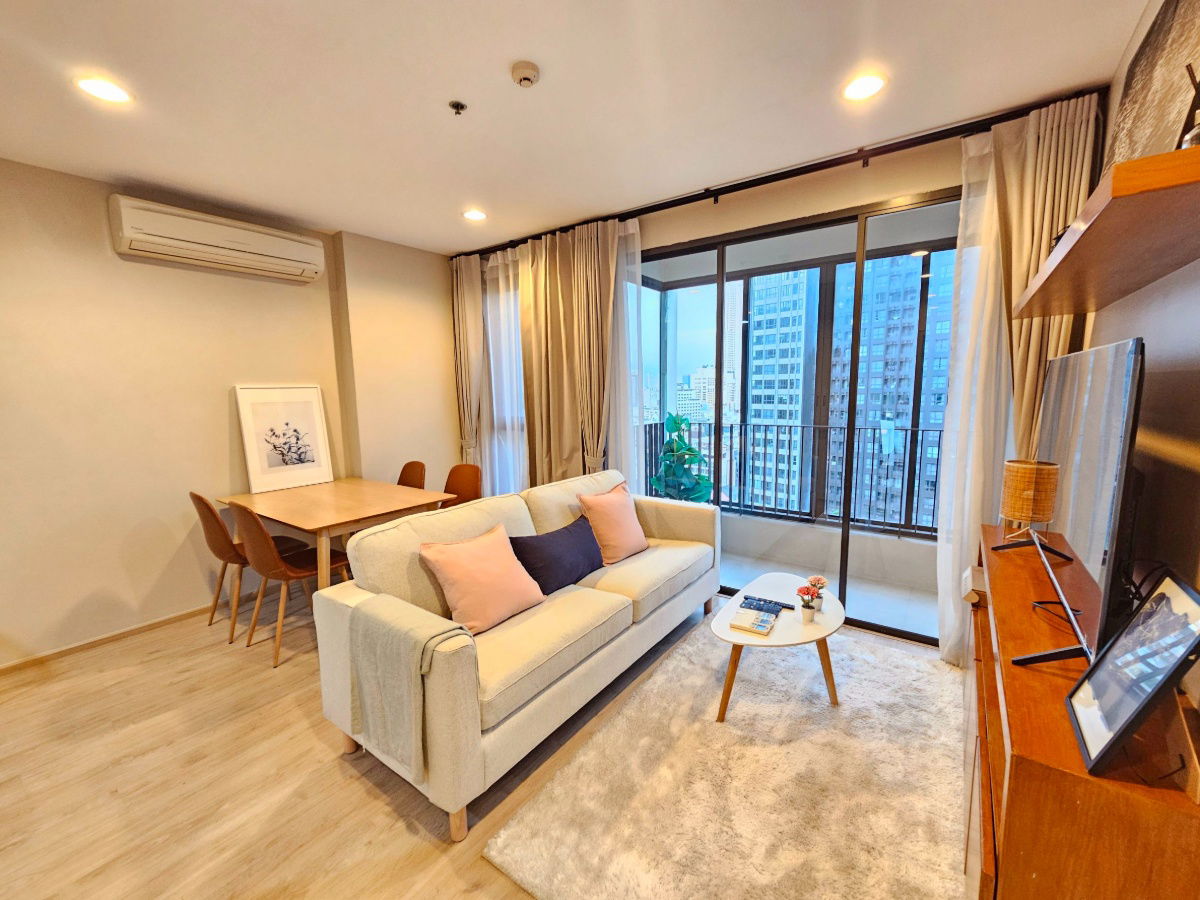 For Rent Condo Ideo Q Ratchathewi  fully furnished (S15-25109)