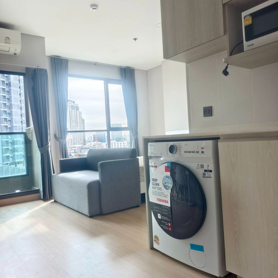 💥ให้เช่าคอนโดใกล้มหาวิทยาลัยเกษตรศาสตร์ BTS เสนา💥 เดินทางไปโรงเรียน ไปทำงาน ในเมือง สะดวกมาก.