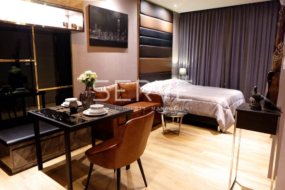 🔥Best Price 18K🔥 - Modern Style Studio Good Location Shuttle bus to BTS Phrom Phong at Park 24 or Park Origin Phrom Phong Condo / For Rent