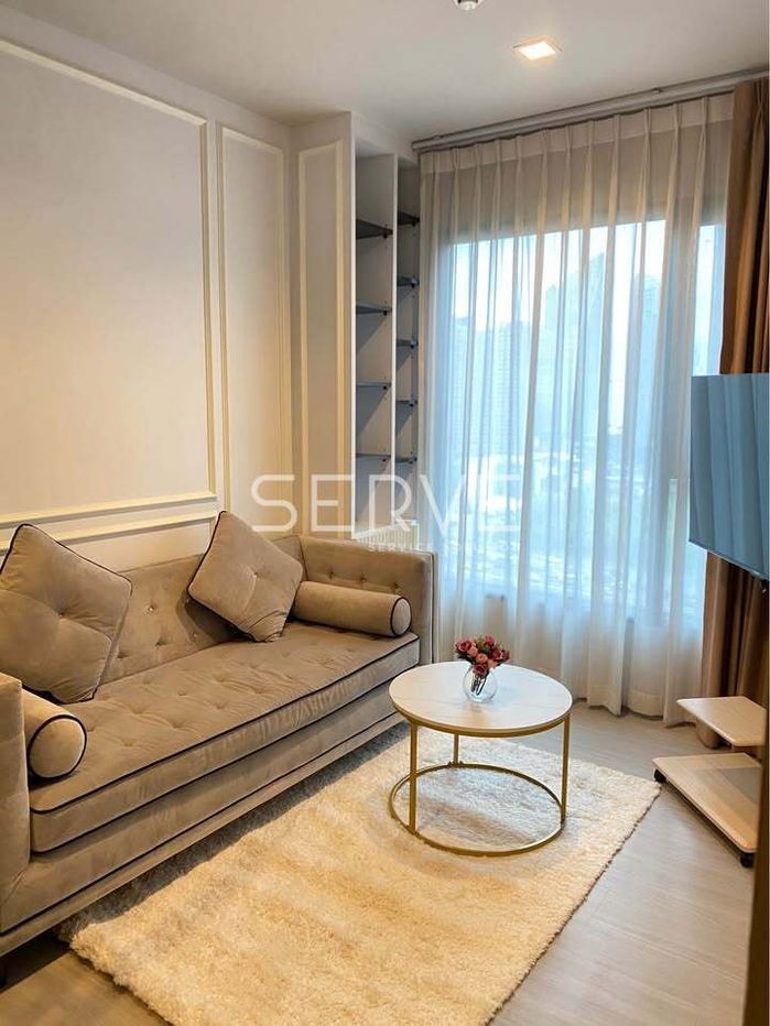 1 Bed Large Room Fully furnished Good View & Good Location Next to MRT Rama 9  350 m., CentralPlaza Grand Rama 9 @ Life Asoke - Rama 9