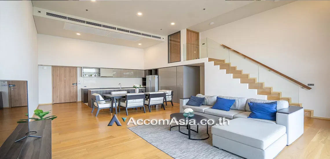 🔼🔽 AccomA 📩 Double High Ceiling,Duplex Condo 3 BR Condominium @Siamese Exclusive Sukhumvit 31 (AA25276)