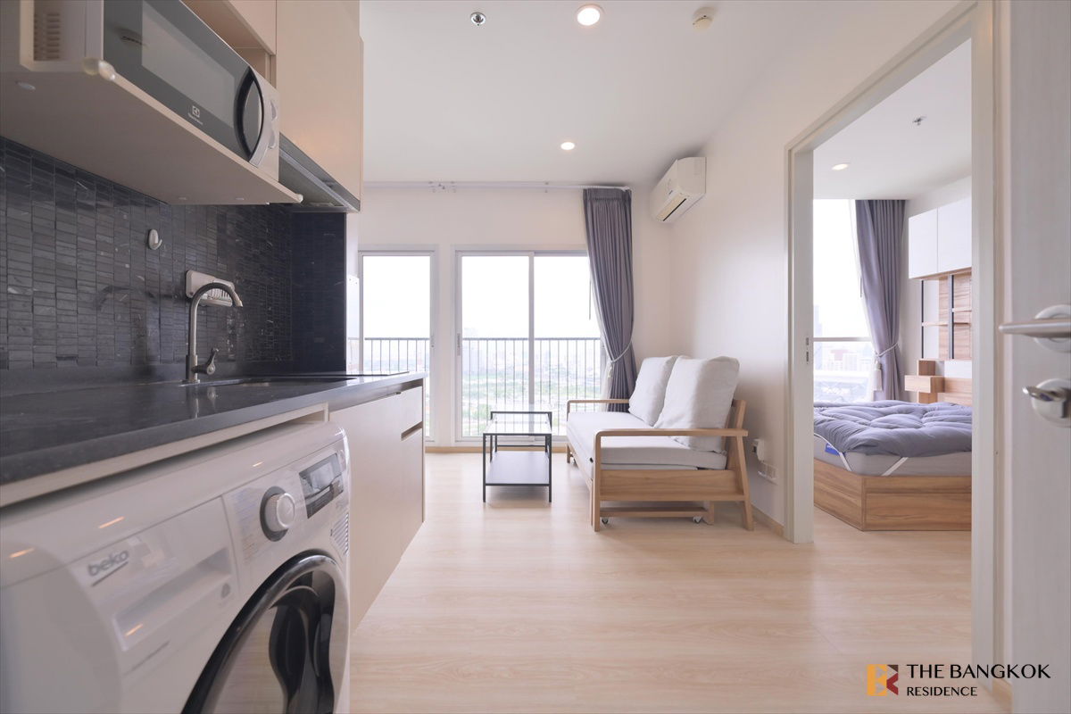 ✨✨Easy Start with a City Dweller Lifestyle Noble Revolve Ratchada 2 near MRT Cultural Center of Thailand Station