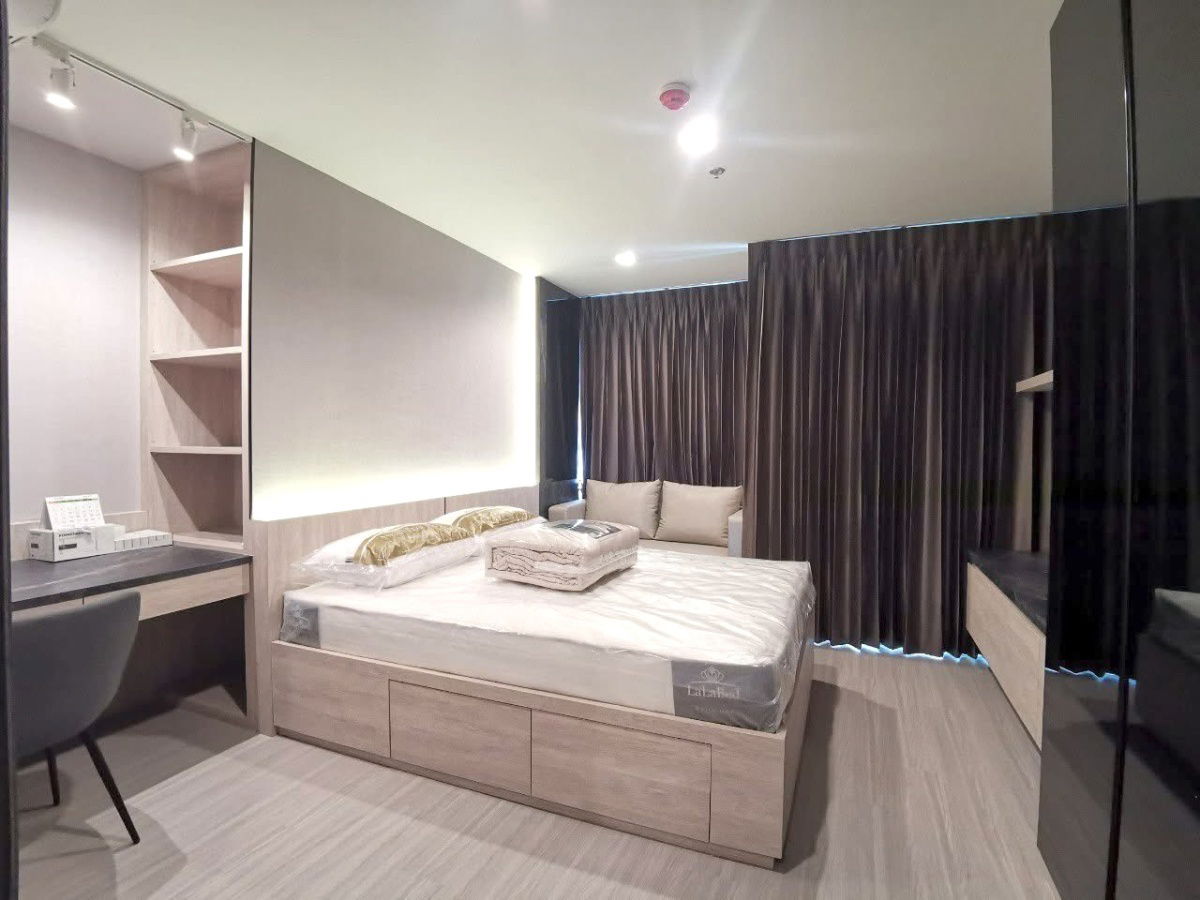 🚩 For Rent | Life Ladprao Condominium✨28 SQ.M. FL.19 ✨Opposite Central Ladprao 🚇 BTS Ha Yaek Ladprao Station