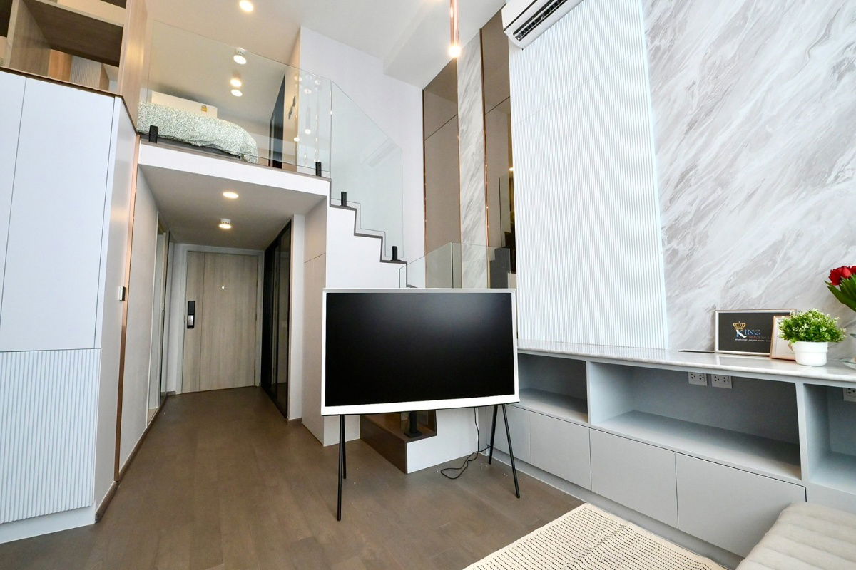 🌆 For rent: Park Origin Chula–Samyan | Large, luxuriously decorated room in the heart of Samyan, near MRT MD-25084744