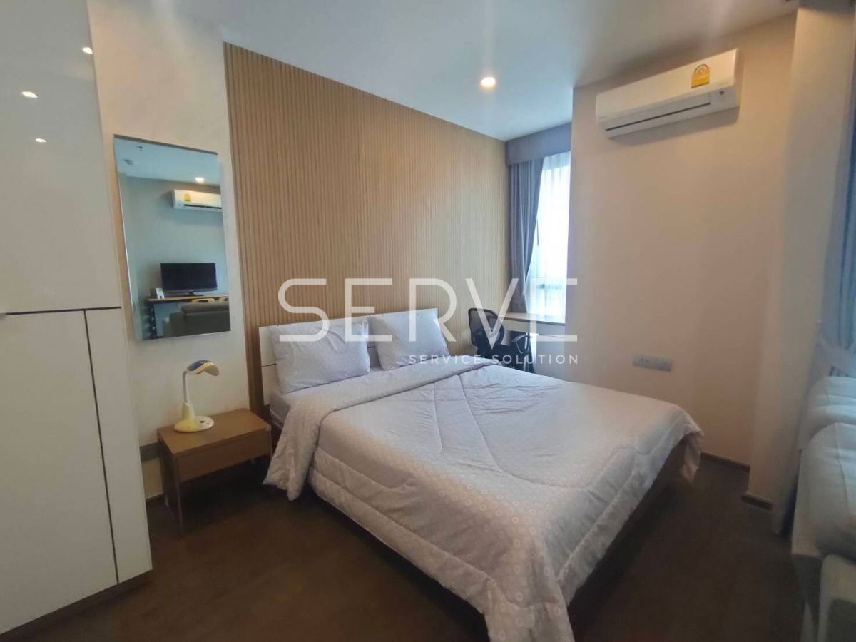 1 Bed with Partition Nice Room  Fully furnished  Good Location Close to BTS Ratchathewi 390 m. @   Ideo Q Siam-Ratchathewi