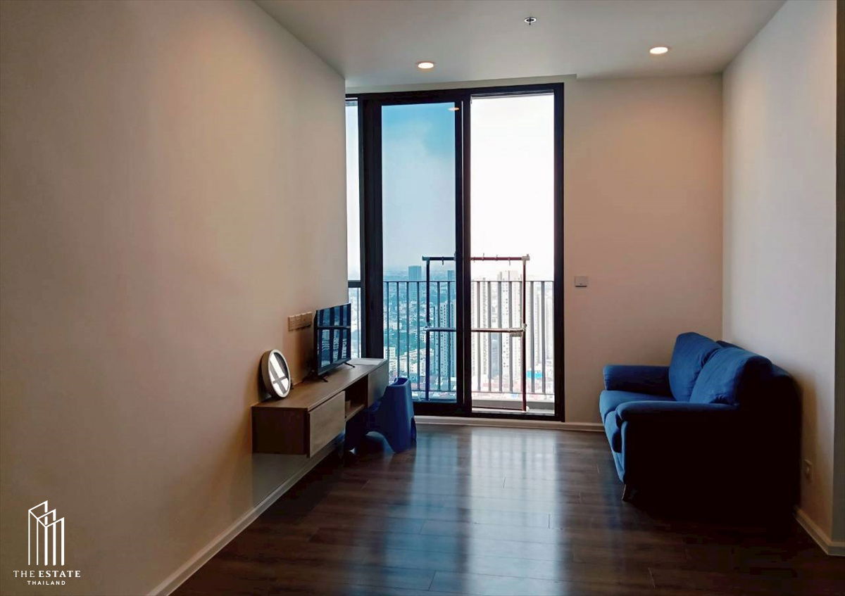 For rent Whizdom Essence, 56.69 sq.m., 2 bedrooms, near Punnawithi BTS Station @ 39,000 Baht