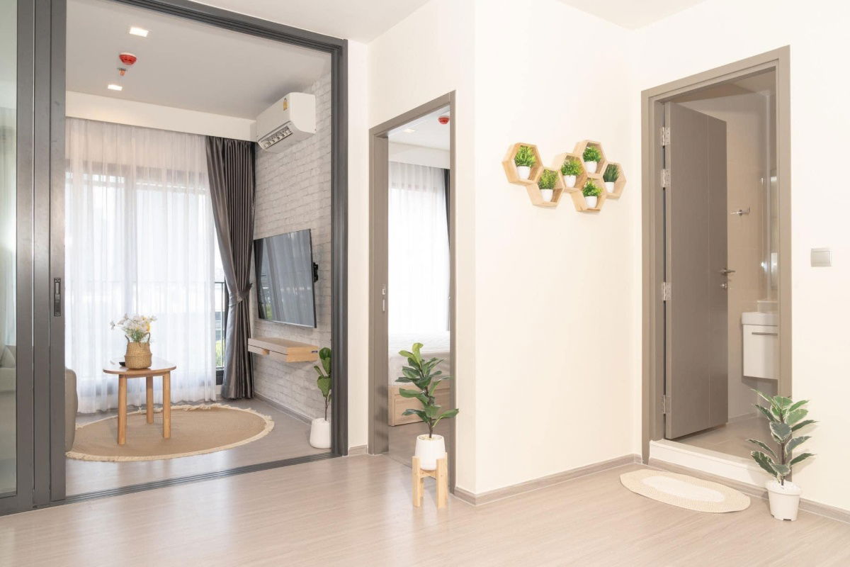 📌#PT2311_087📌𝗙𝗼𝗿 𝗥𝗲𝗻𝘁 2️⃣5️⃣k.🔥🔥 #Near MRT Rama 9 ✨#Room available for viewing Life Asoke Hype Condo