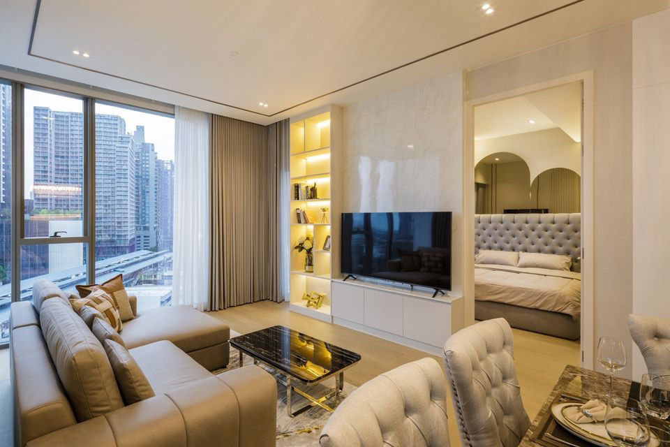 For Rent - The Strand Thonglor , Super Luxury 2 bedrooms 2 bathrooms