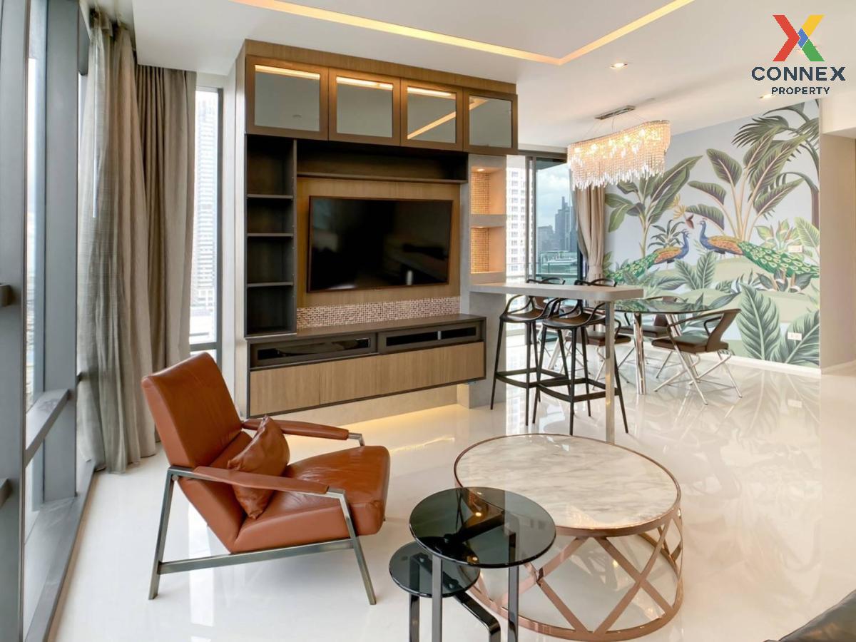 For Rent Condo , The Bangkok Sathorn , nice view , high floor , BTS-Surasak , Yannawa , Sa Thon , Bangkok , CX-123393 ✅ Live chat with us ADD LINE @connexproperty ✅