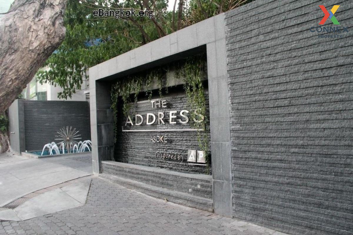 FOR RENT condo , The Address Asoke , MRT-Phetchaburi , Makkasan , Rat Thewi , Bangkok , CX-43918 ✅ Live chat with us ADD LINE @connexproperty ✅