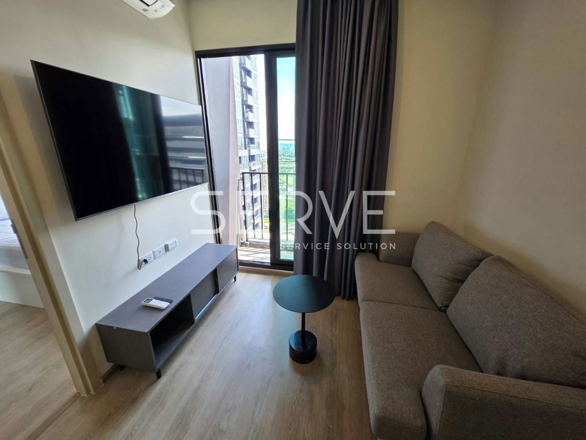 2 Bed 1 Bath Nice Room Super High Floor 35+ New Condo Good Location  Close to MRT Phra Ram 9  220 m@  NUE District R9