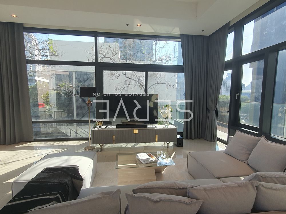 3 Beds, fully furnished Amazing value for the price Located near MRT Rama 9/ For Rent -Circle Living Prototype