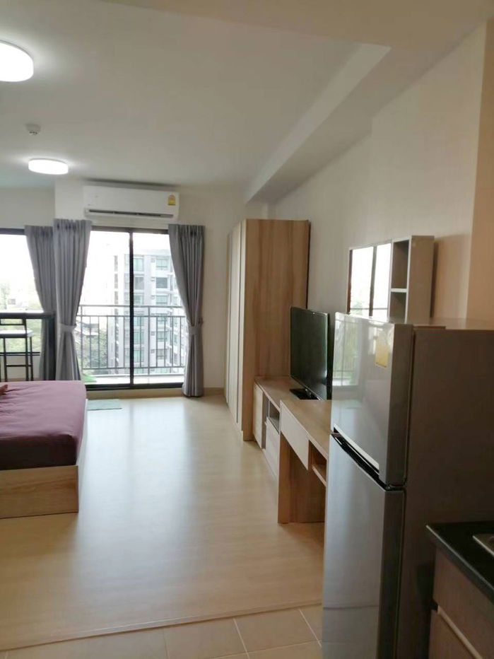 For Rent: Supalai City Resort Rama 8  Building A, 7th Floor, Studio Room, 34.45 sq.m., Pool View