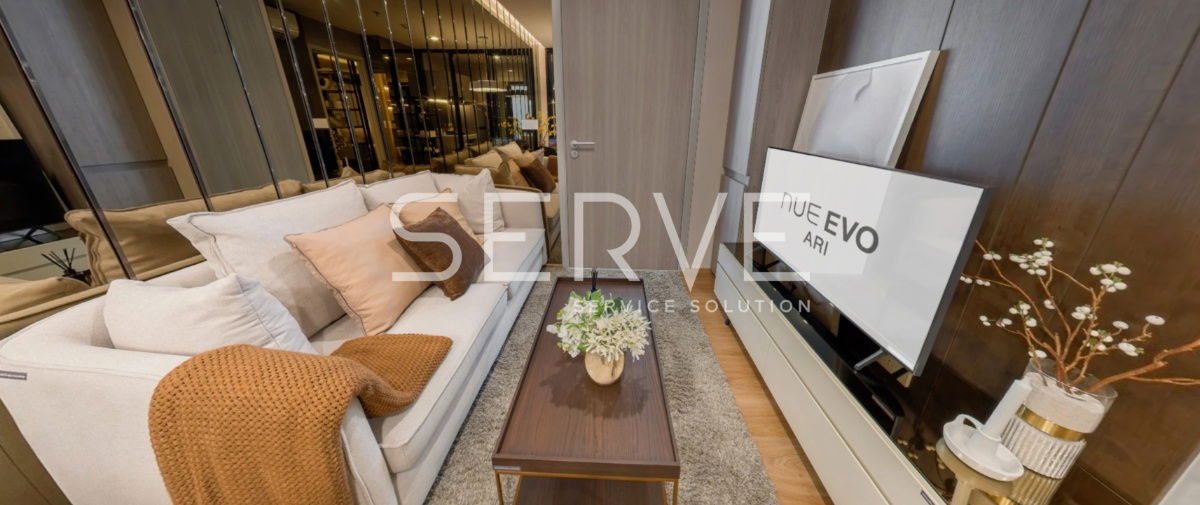 1 Bed  Large Room  Brand New City view Fully furnished Good Location Close To BTS Ari Station 200 m  @Nue Evo Ari