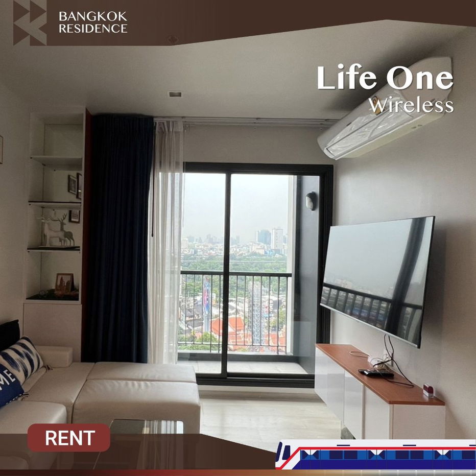 Life One Wireless 💖 Unit with Bar Counter 🌟 Near BTS Phloen Chit
