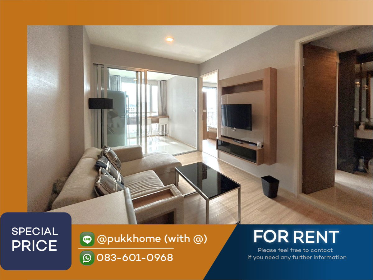 Rhythm Sukhumvit 50 | 45 SQM  📞Line : @pukkhome (with @) , 083-601-0968