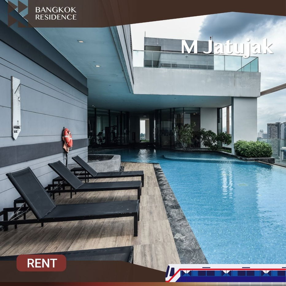 M Jatujak ✨ Newly renovated unit, pet-friendly 🐱 Near BTS Saphan Khwai