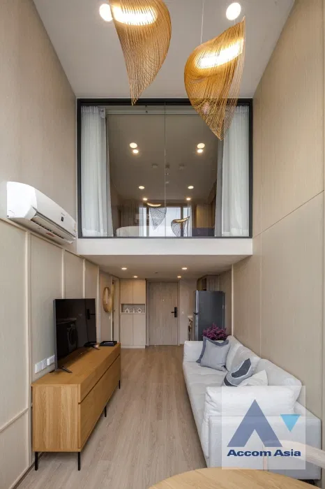 🔼🔽 AccomA 📩 复式公寓 2 卧室公寓 @Life Rama 4-Asoke (AA44822)