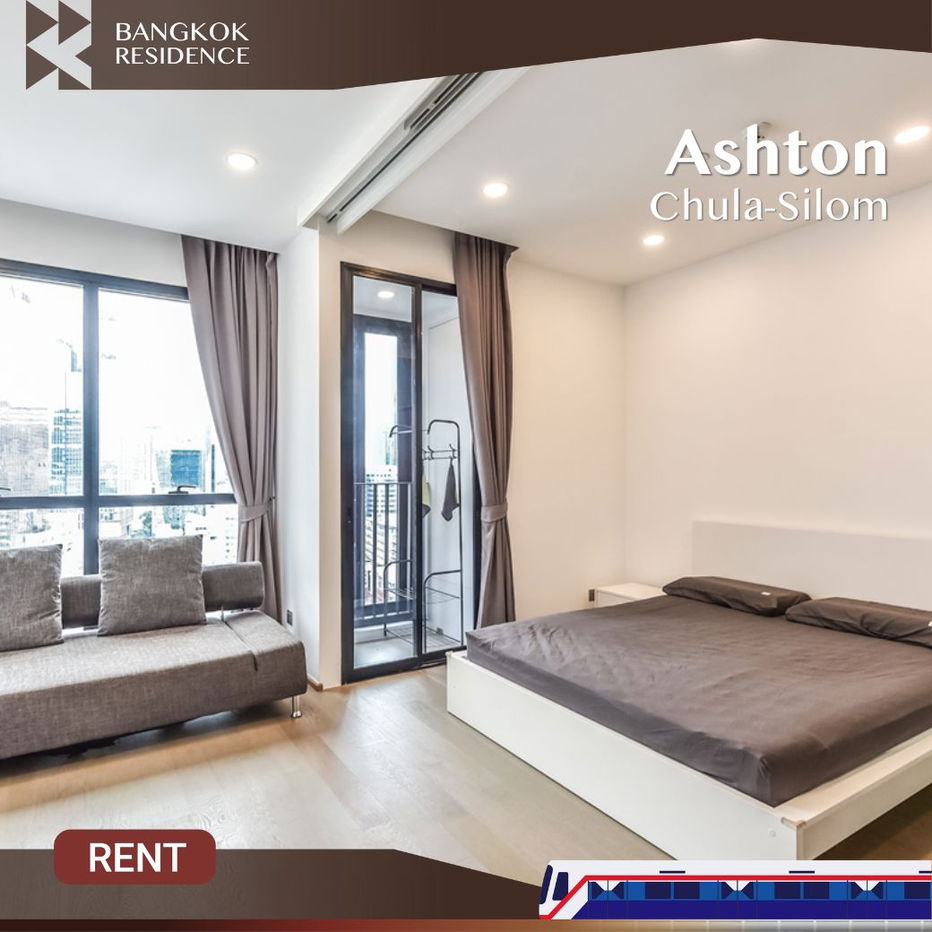 Ashton Chula-Silom 🛏️ Renovated unit, Move-in ready 💚 Near MRT Samyan