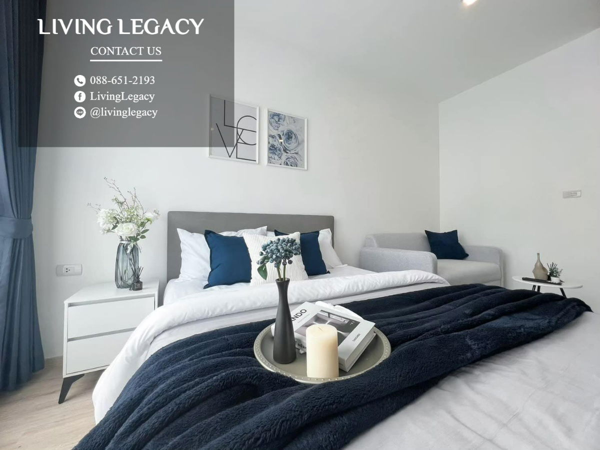 SF297S ให้เช่าคอนโด The Rich พระราม 9 - ศรีนครินทร์ 26 ตร.ม.