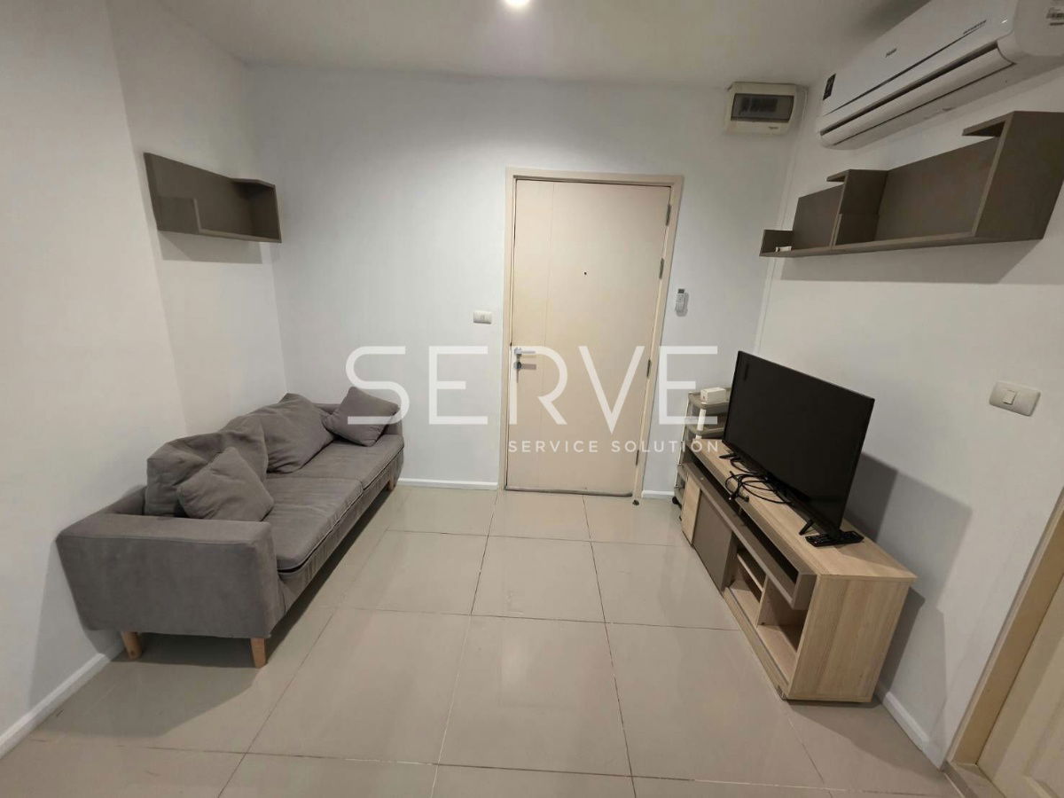 1 Bed Large Room  Fully furnished Condo High Rise Good Location Close to MRT Phra Ram 9 400 m @  Aspire Rama 9