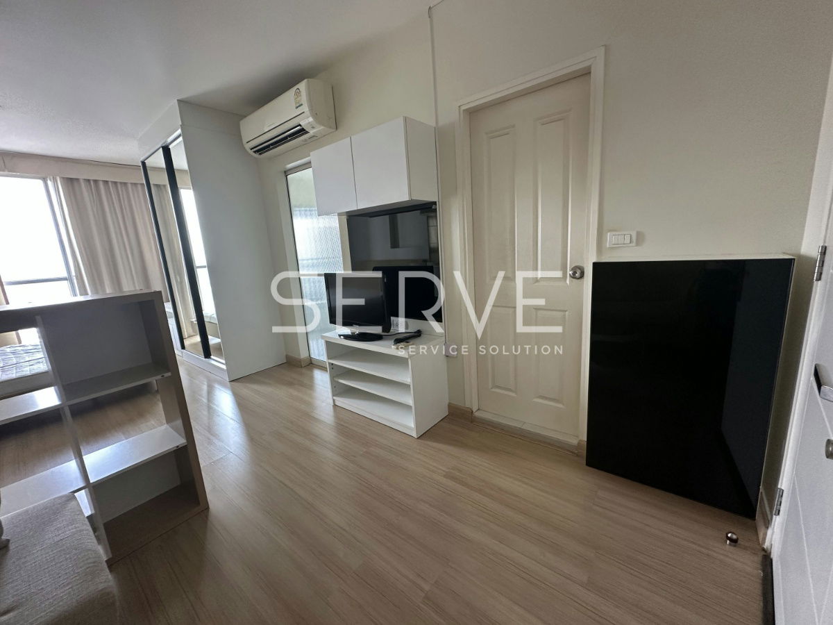 Studio Large Room City View Fully furnished Good Location Close to MRT Lat Phrao 150 m @  Life @ Ladorao 18