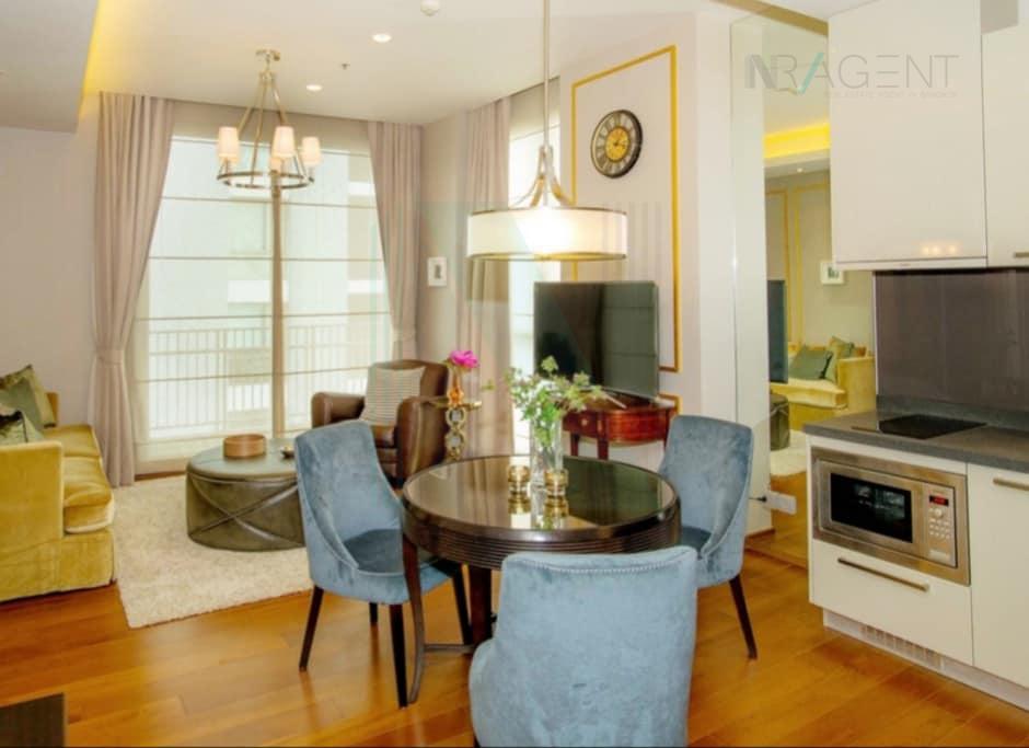 🎊 For Rent Condo QUATTRO BY SANSIRI Building A, Floor 21,1 bed room, Room size 59.00 sqm