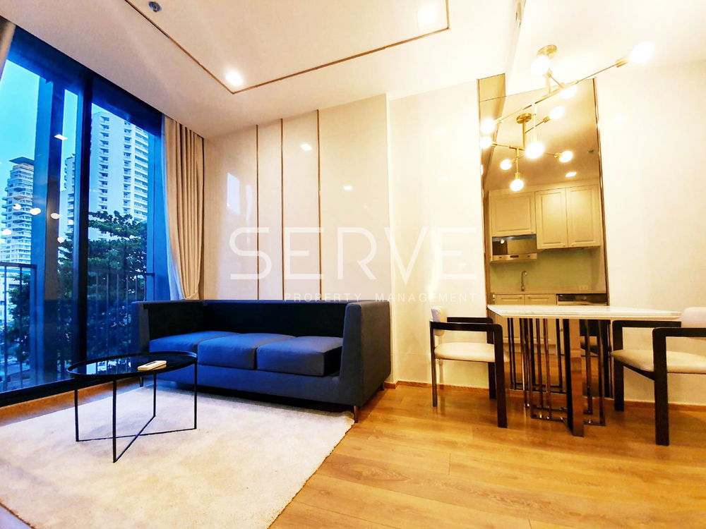 Modern & Luxury Style 1 Bed with Bathtub & Washlet Close to BTS Phrom Phong 500 m. / Condo For Rent-Noble BE33