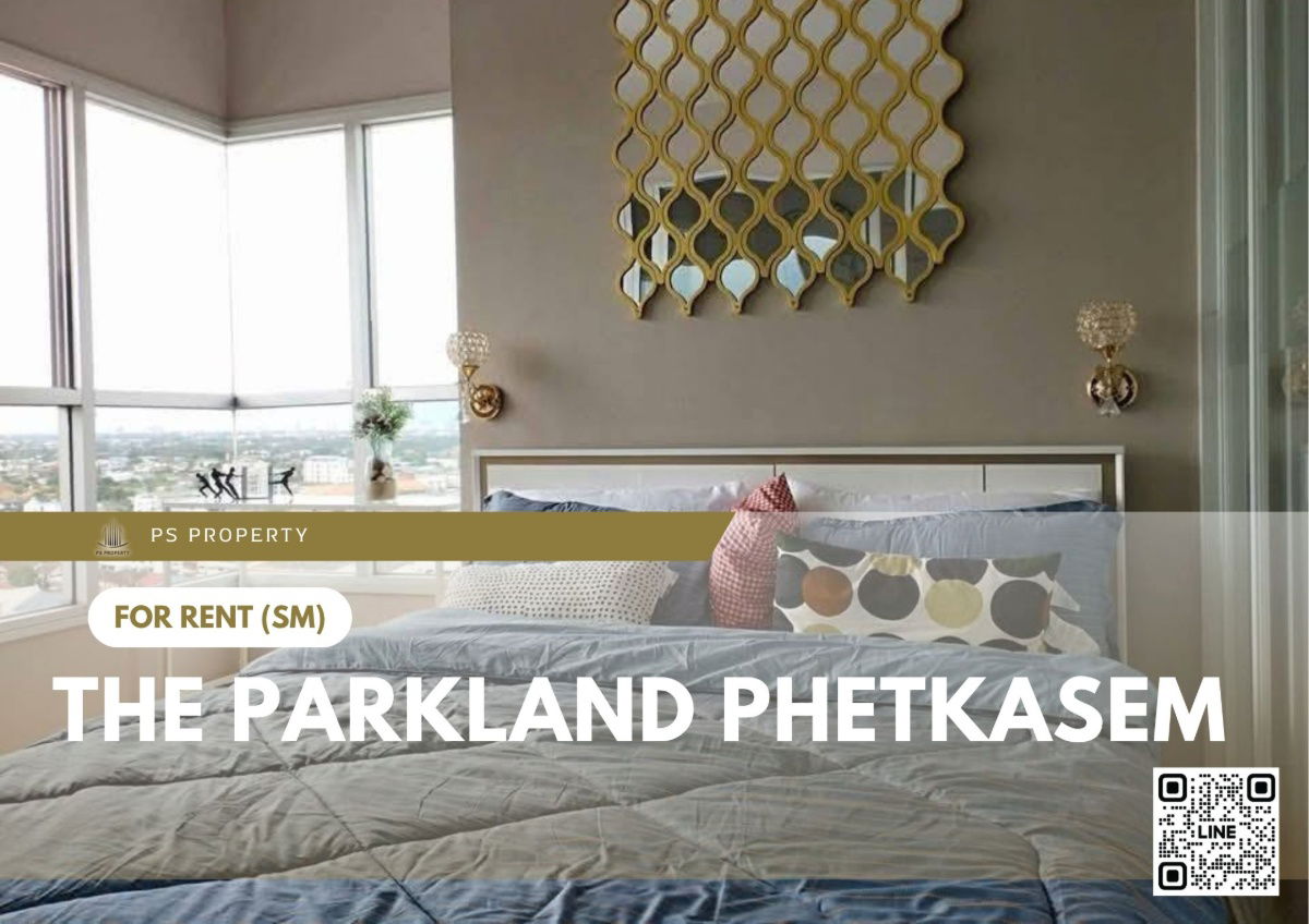 For rent ✨ The Parkland Phetkasem ✨ near BTS Bang Wa, fully furnished and equipped with appliances