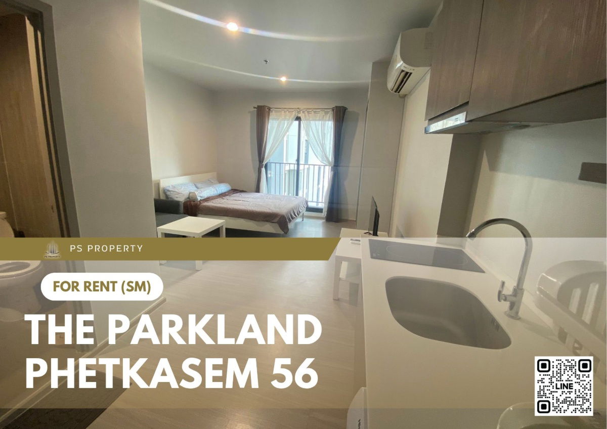 For rent 📍 The Parkland Phetkasem 56 📍 Fully furnished and equipped, near MRT Phasi Charoen