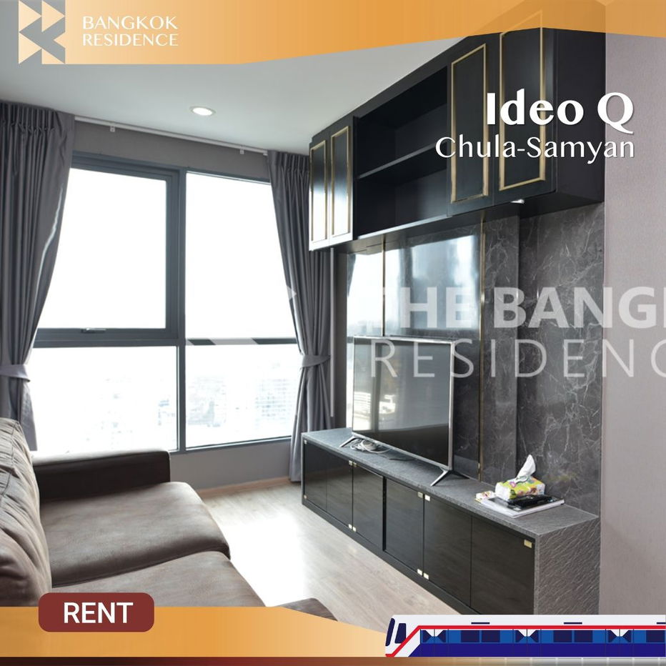 Available Now! ⚡ Ideo Q Chula-Samyan 🛋️ Fully Furnished Unit Near MRT Sam Yan & Chulalongkorn University 🎓