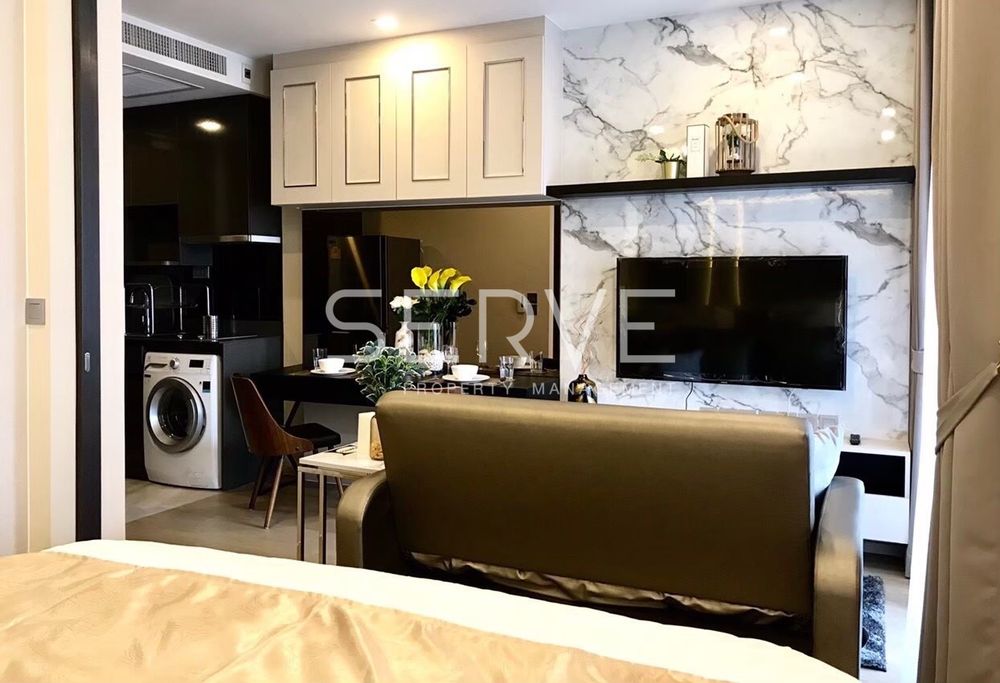 1 Bed 1 Bath Good Location MRT Sukhumvit 20 m. and BTS Asok 230 m. / For Rent-Ashton Asoke