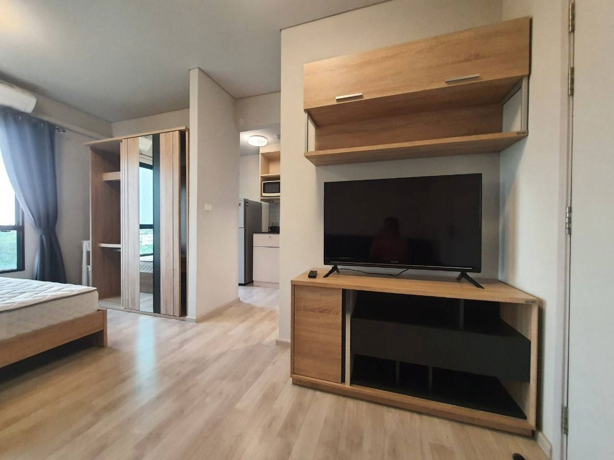 🥳[Rent-RAR1804219] Unio Rama2, Studio23sqm. Tower A, Fl.8th *Washing machine💚Line id: @thefirstagent**