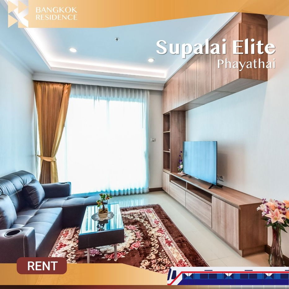 Supalai Elite Phayathai 🌟 Elegant Fully Furnished Unit 💫 Near BTS Phaya Thai